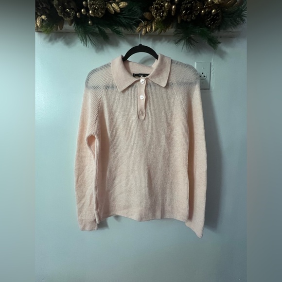 Mango long-sleeved polo-neck sweater - Picture 6 of 9